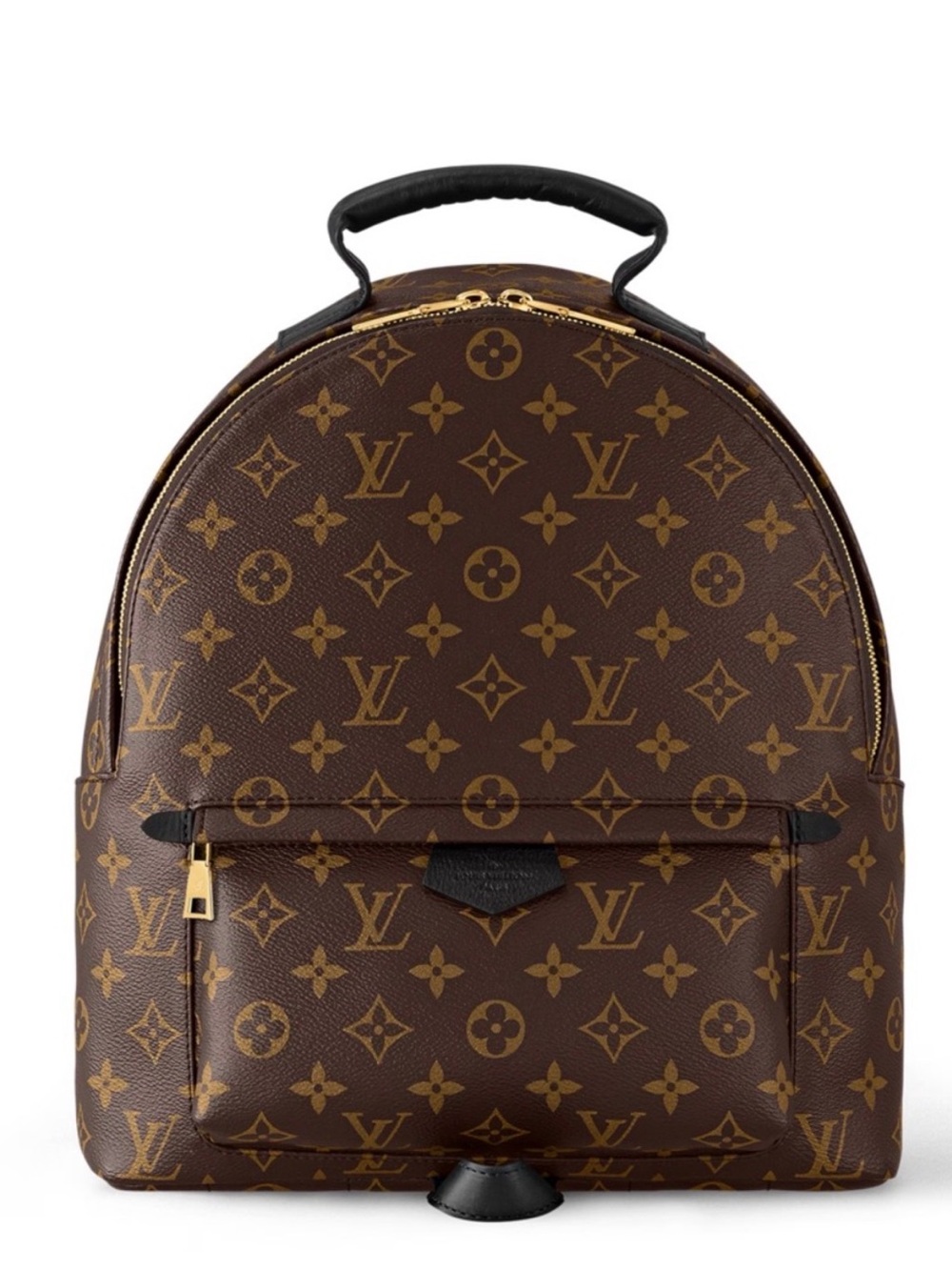 Louis Vuitton Palm Springs Backpack MM – Monogram / Black Leather Unisex